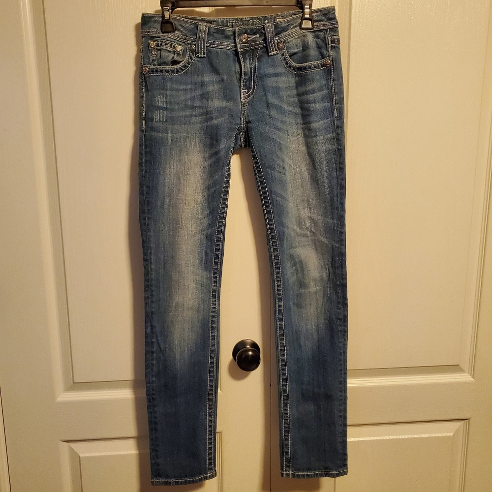 Miss Me Skinny Jeans, size 28, denim